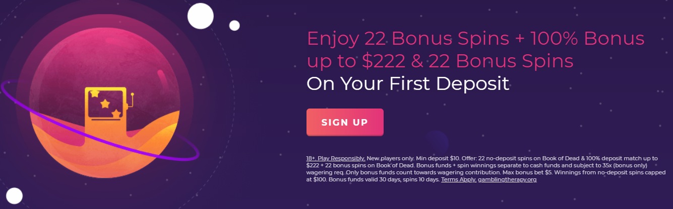 Slot Planet Welcome Bonus Offer