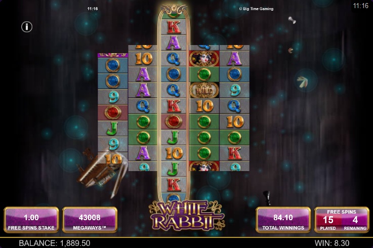 White Rabbit Slot Free Spins Bonus - Big Time Gaming