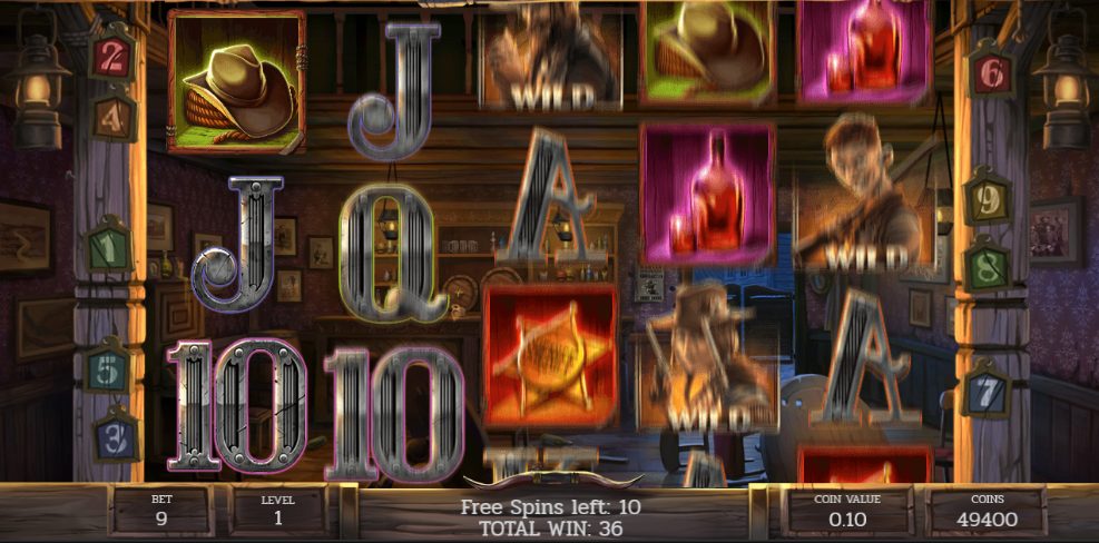 Old Saloon Free Spins