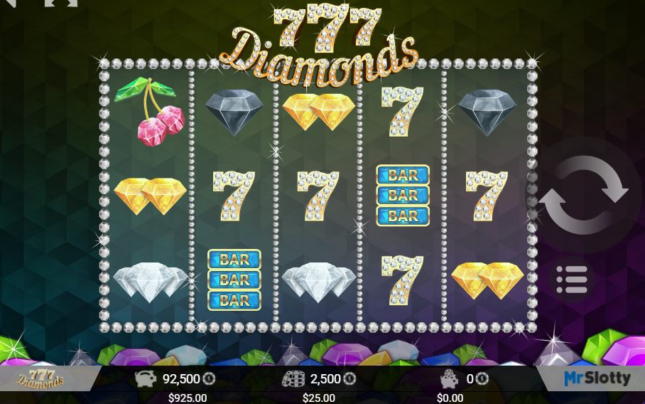 777 Diamonds Slot Game