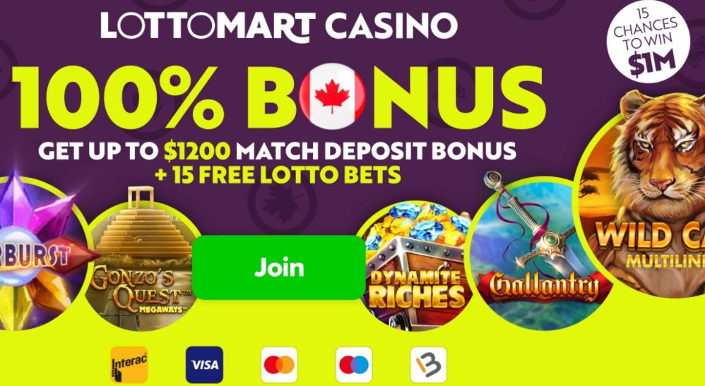 Lottomart Welcome Bonus