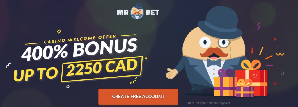 Mr Bet Casino Welcome Bonus