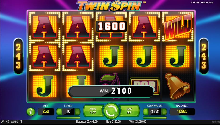 Twin Spin Slot Win