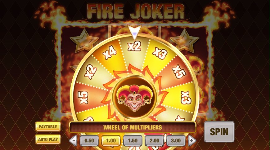 Wheel of Multipliers Bonus