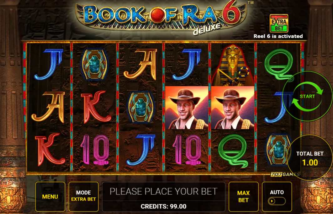 Book of Ra Deluxe 6 Slot 