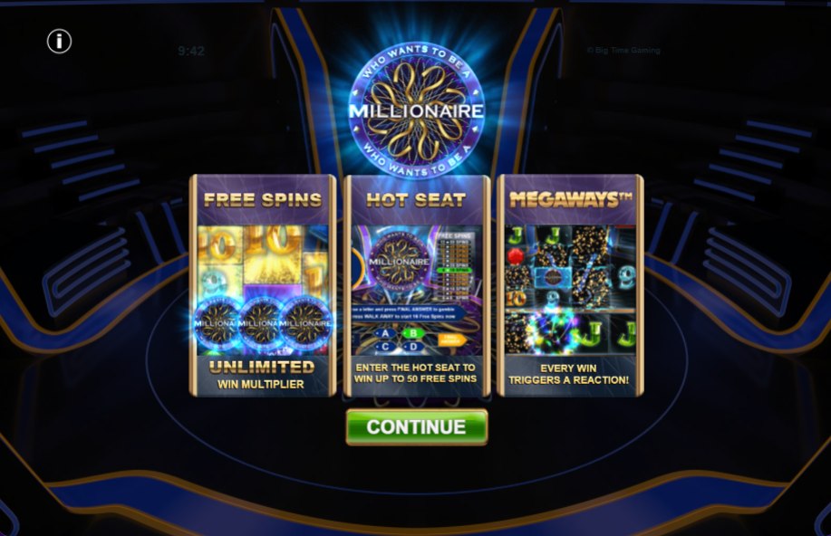 Who Wants To Be A Millionaire Slot Features