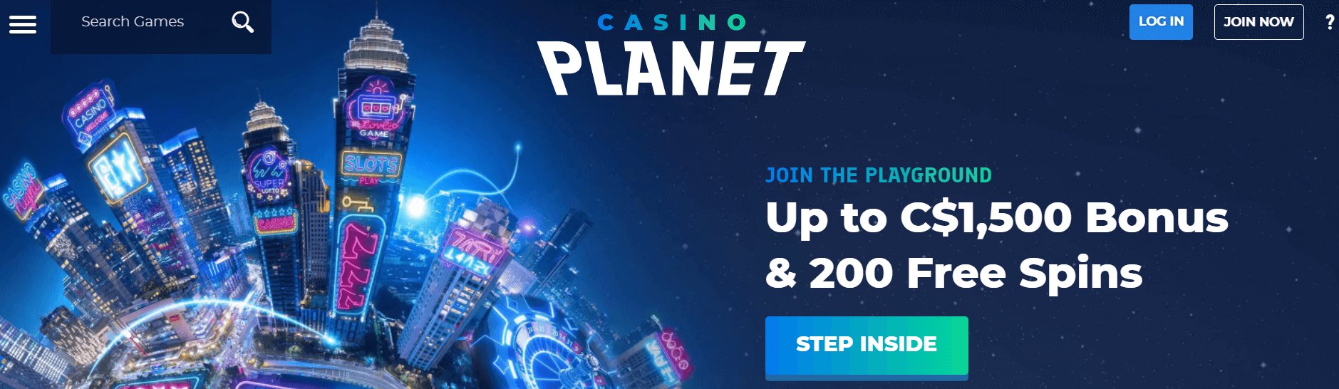 Casino Planet Welcome Bonus