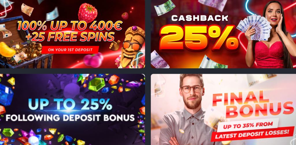 Rich Prize Casino Bonuses and Promotions