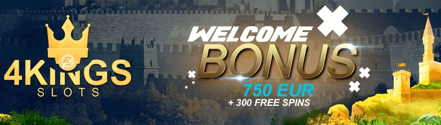 Welcome Bonus 4Kings Slots Casino