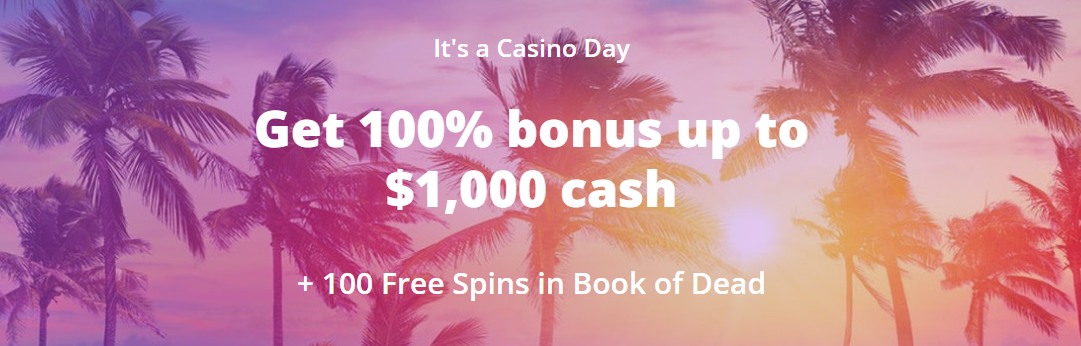 Casino Days welcome bonus