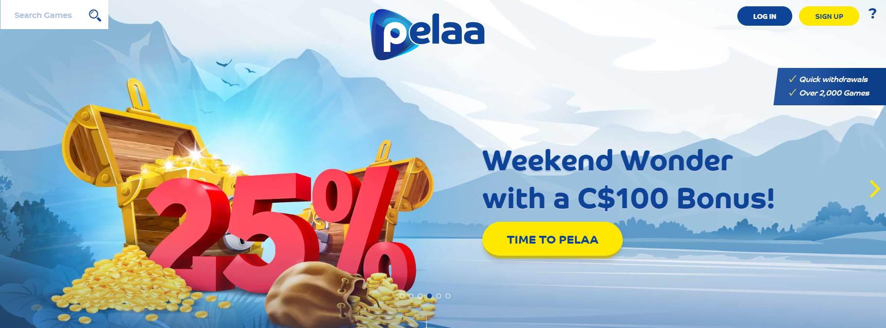 Pelaa Casino Weekend Wonder Bonus