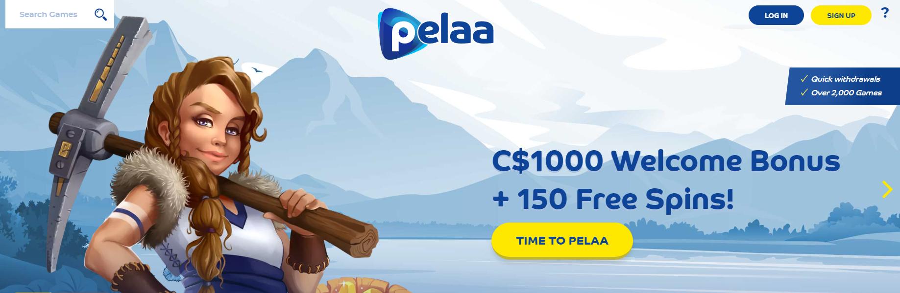 Pelaa Casino Welcome Bonus