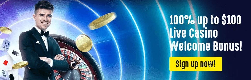 Spinit Live Casino Welcome Bonus