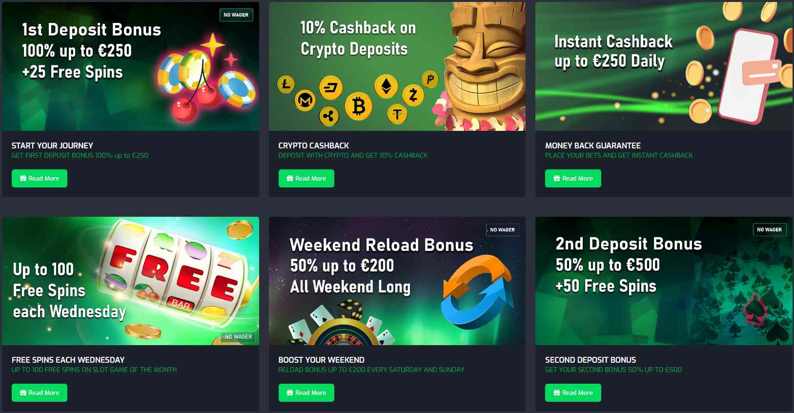 Betroom24 Casino Promotions