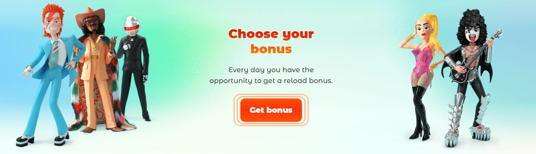 Choose Your Bonus Neon 54 Casino