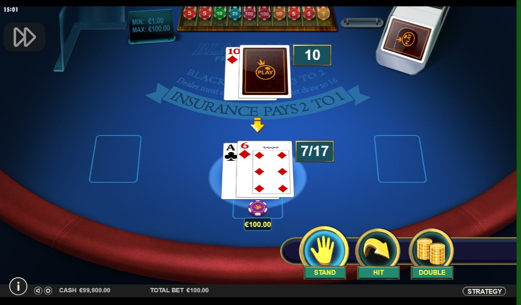 Beat the ten value card by using Blackjack basic strategy 