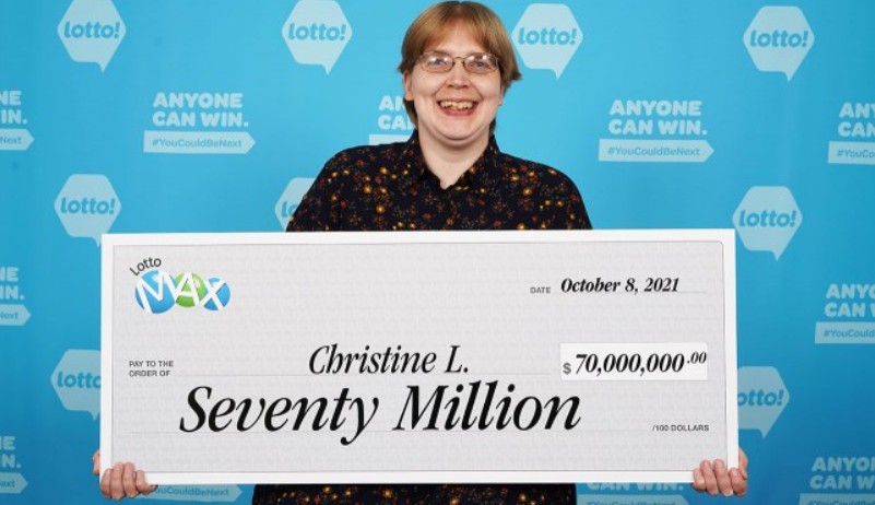 Christine Lauzon - Lotto Max 70 Million Winner