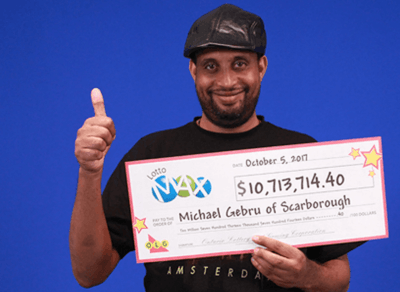 Lotto Max Winner Dies