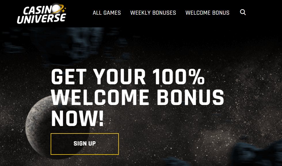 Casino Universe Match Bonus