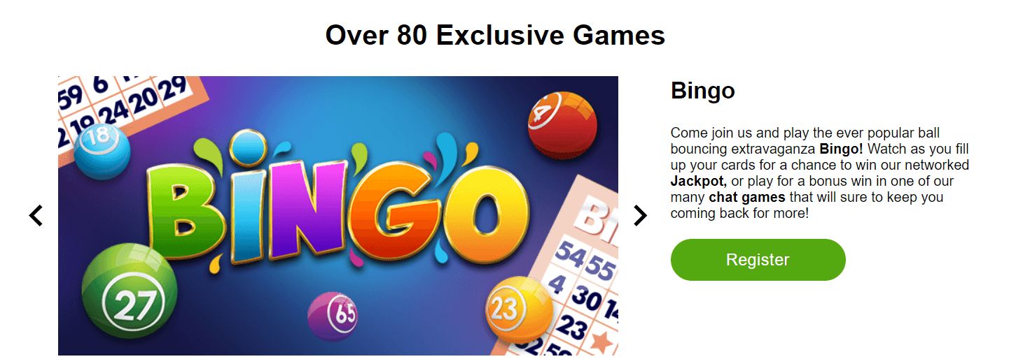 Play Bingo and Other Games at Bingo Cafe 