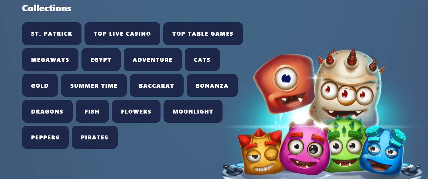 Casinoin Online Casino Games