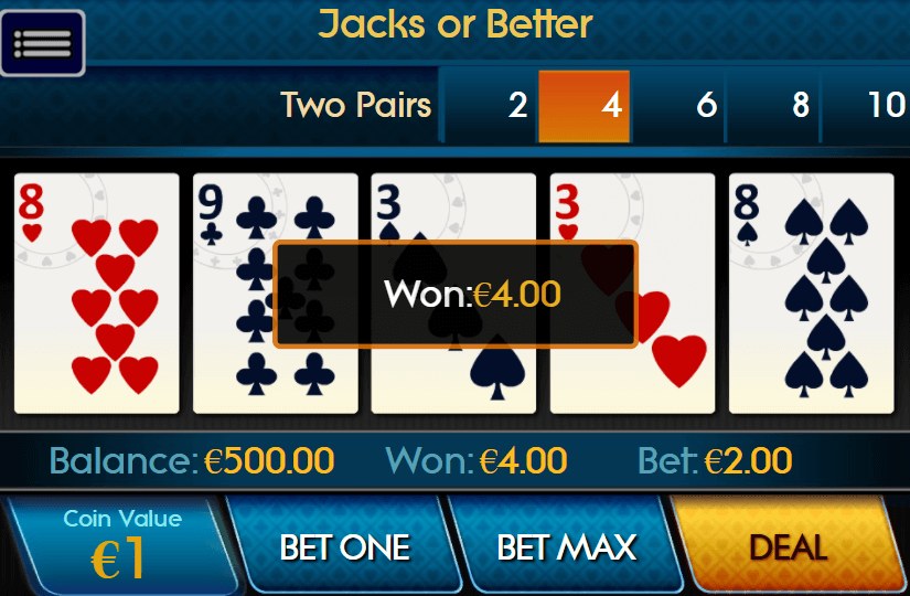 How to play Video Poker Jacks or Better