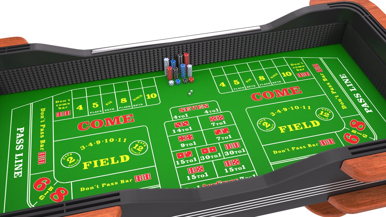 Craps Table Layout