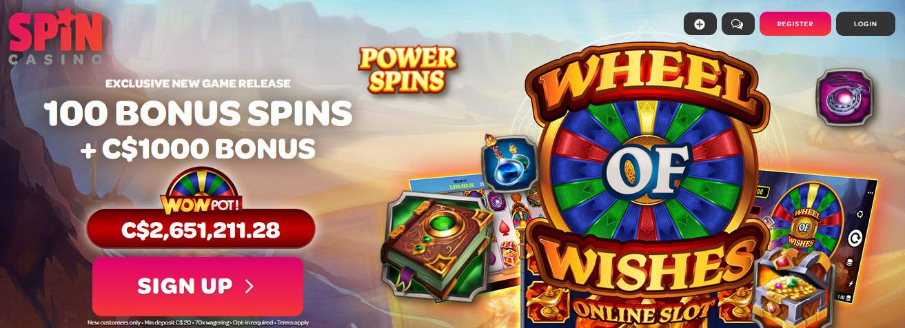 Spin Casino Welcome Bonus