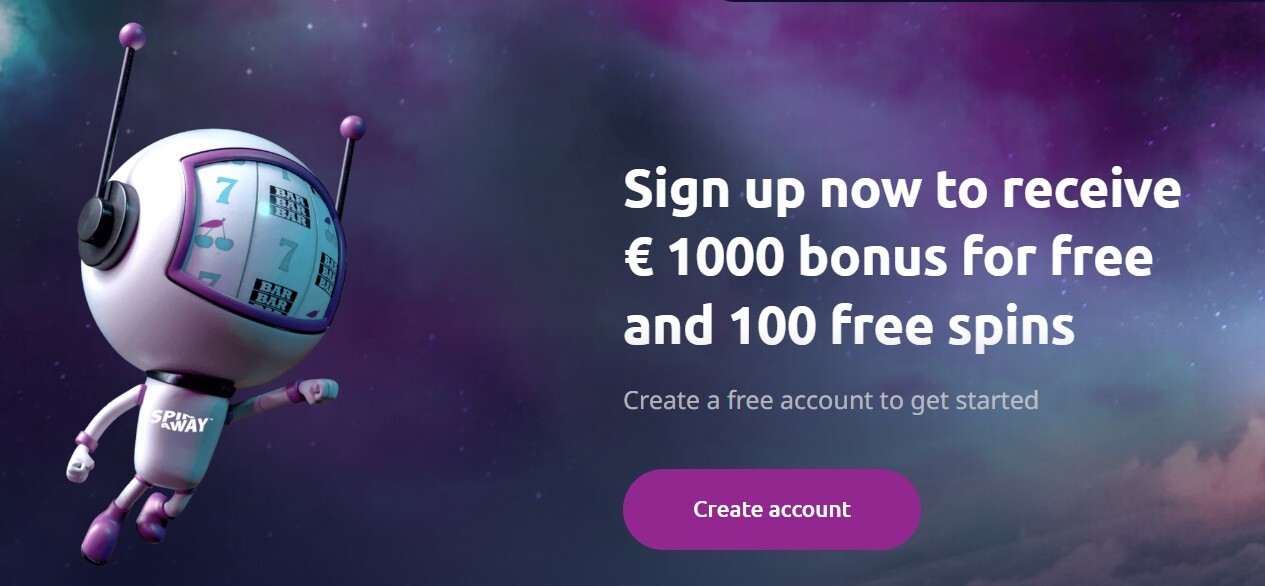 Spin Away Casino Welcome Bonus