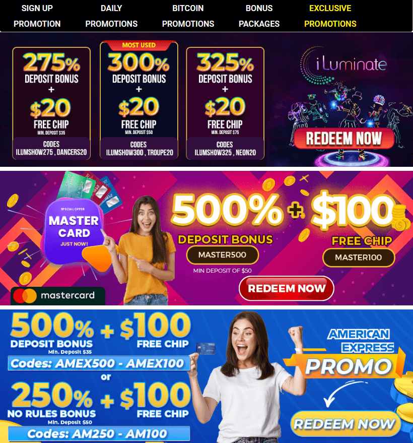 Silveredge Casino Promotions