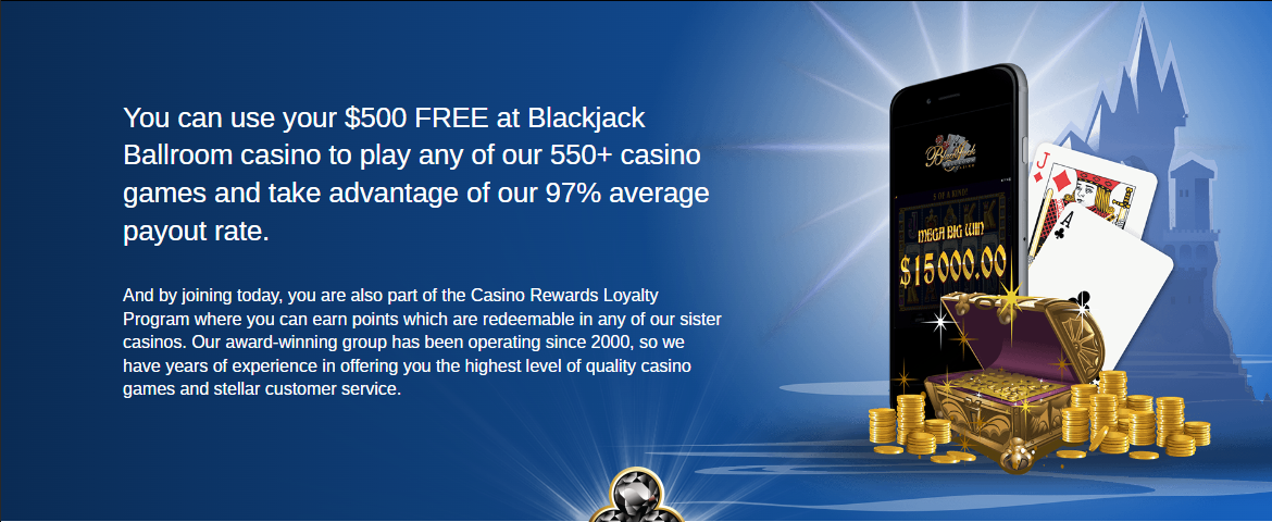 Blackjack Ballroom Casino Loyalty Program