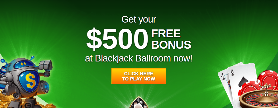 Blackjack Ballroom Casino Welcome Bonus