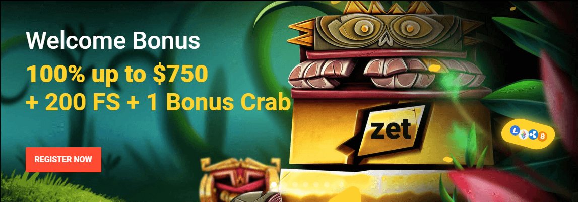 Zet Casino Welcome Bonus