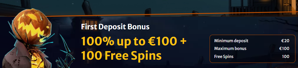 Hell Spin First Deposit Welcome Bonus