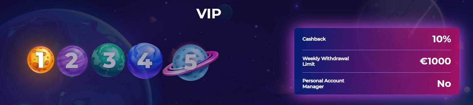 Cosmic Slot Casino VIP